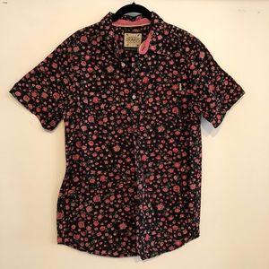 WILDFANG rose button up